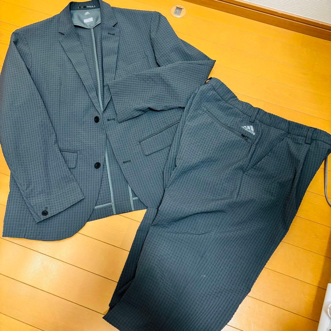 adidas 伊勢丹メンズ館 アディダスシアサッカー 限定完売 セットアップ