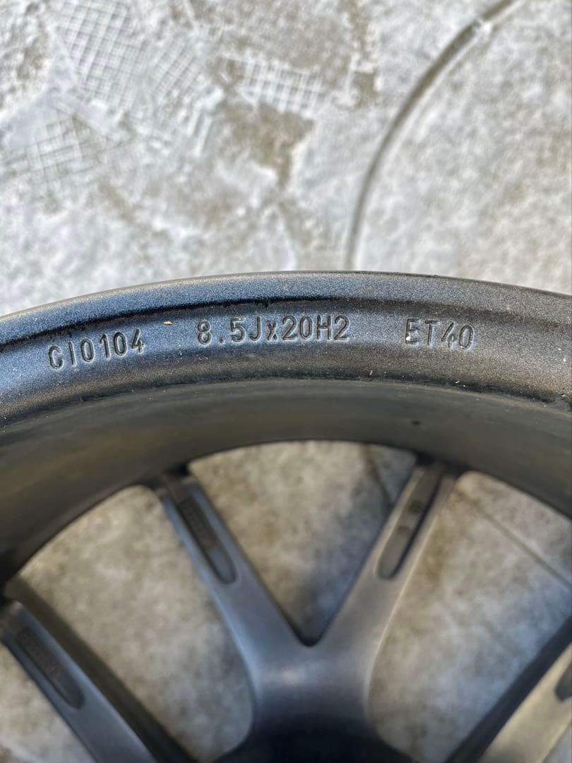 BBS 19インチ シルバーホイール