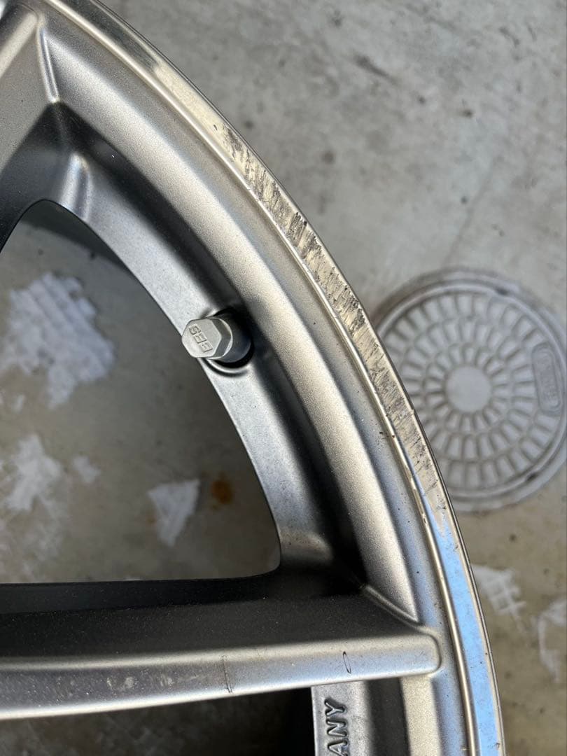 BBS 19インチ シルバーホイール