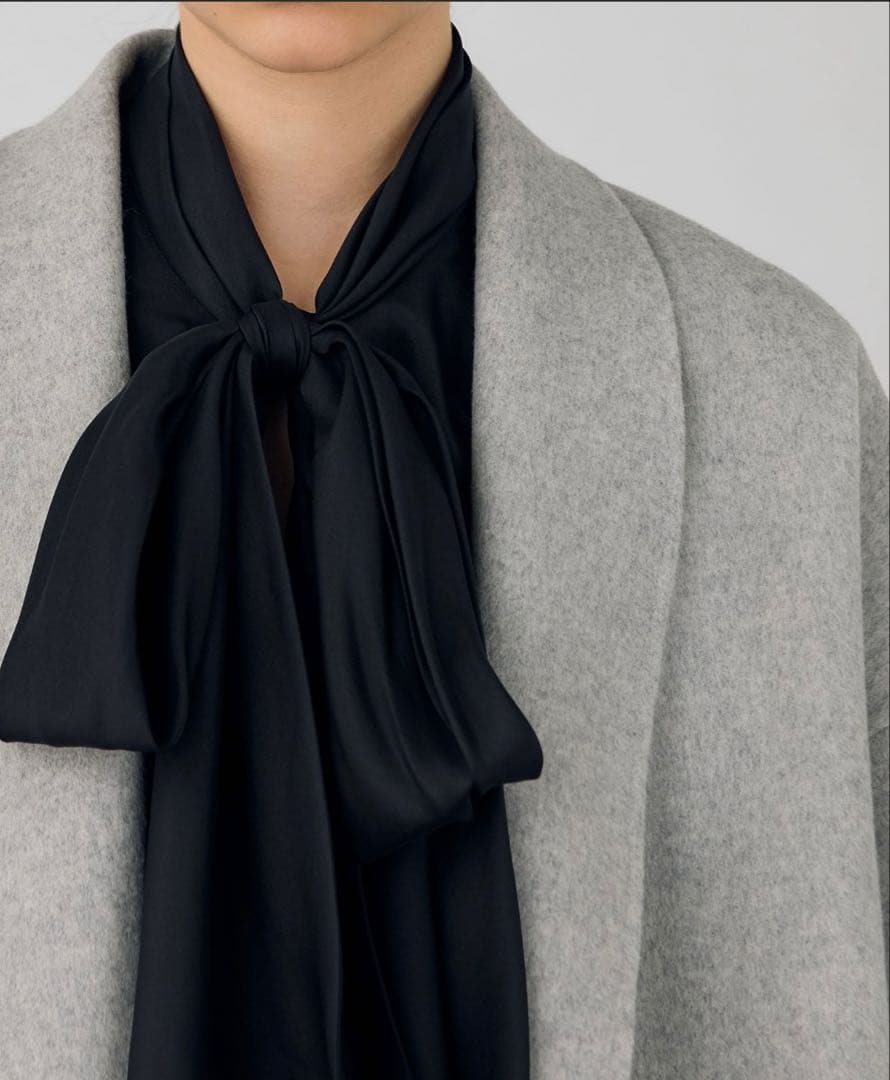 【新品・未使用・タグ付】DES PRÉS オープンフロント ウールコート