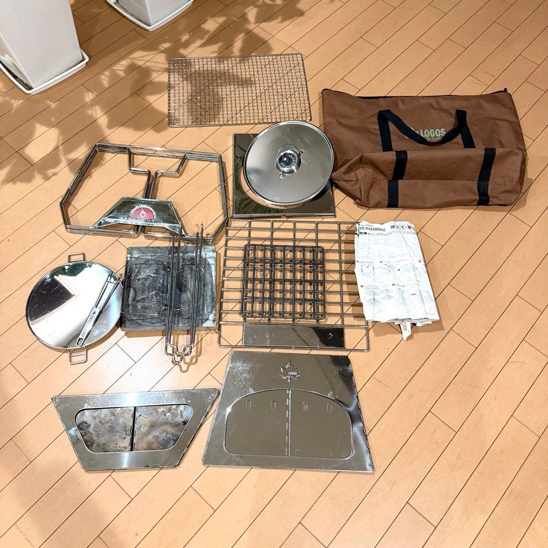 LOGOS ロゴス THE KAMADO ピザ釜 アウトドアピザオーブン グリル