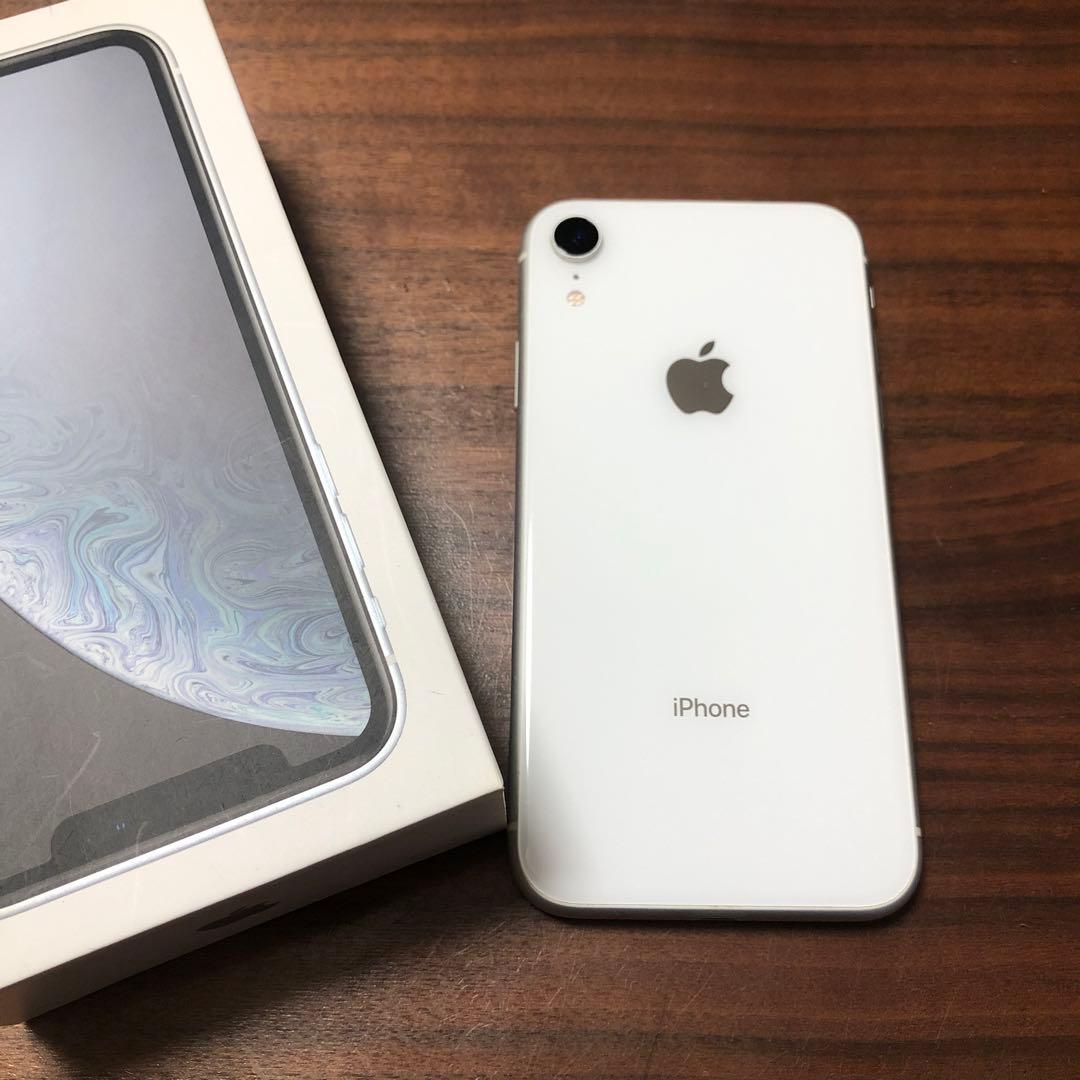 美品！ iPhone XR 64GB ホワイト