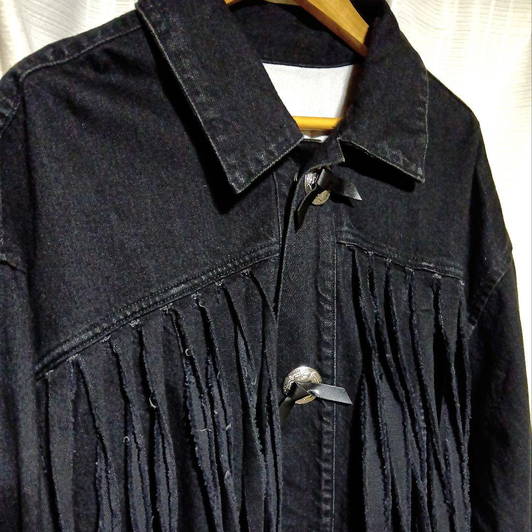 定価97900円✳️TOGA フリンジ デニムジャケット