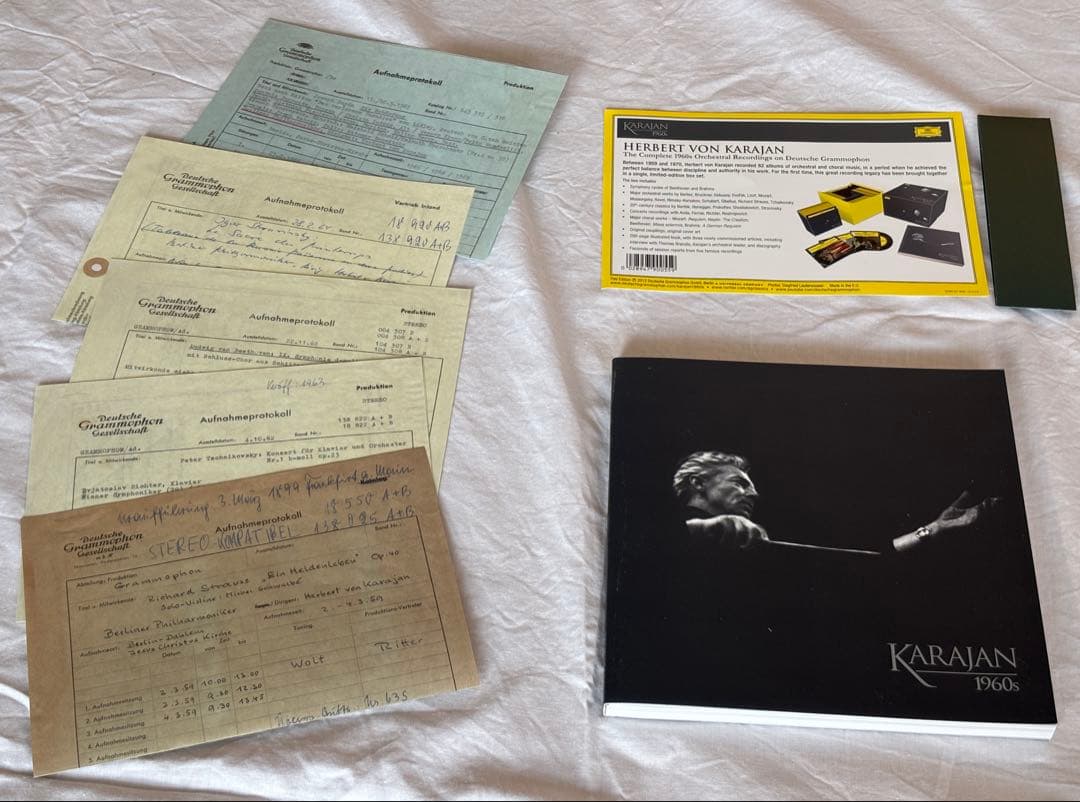 【未使用】カラヤン 1960s 82CD BOX 廃盤　ドイツ・グラモフォン