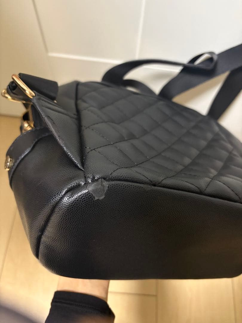 シャネル ノベルティ リュック ・バッグパック ブラック