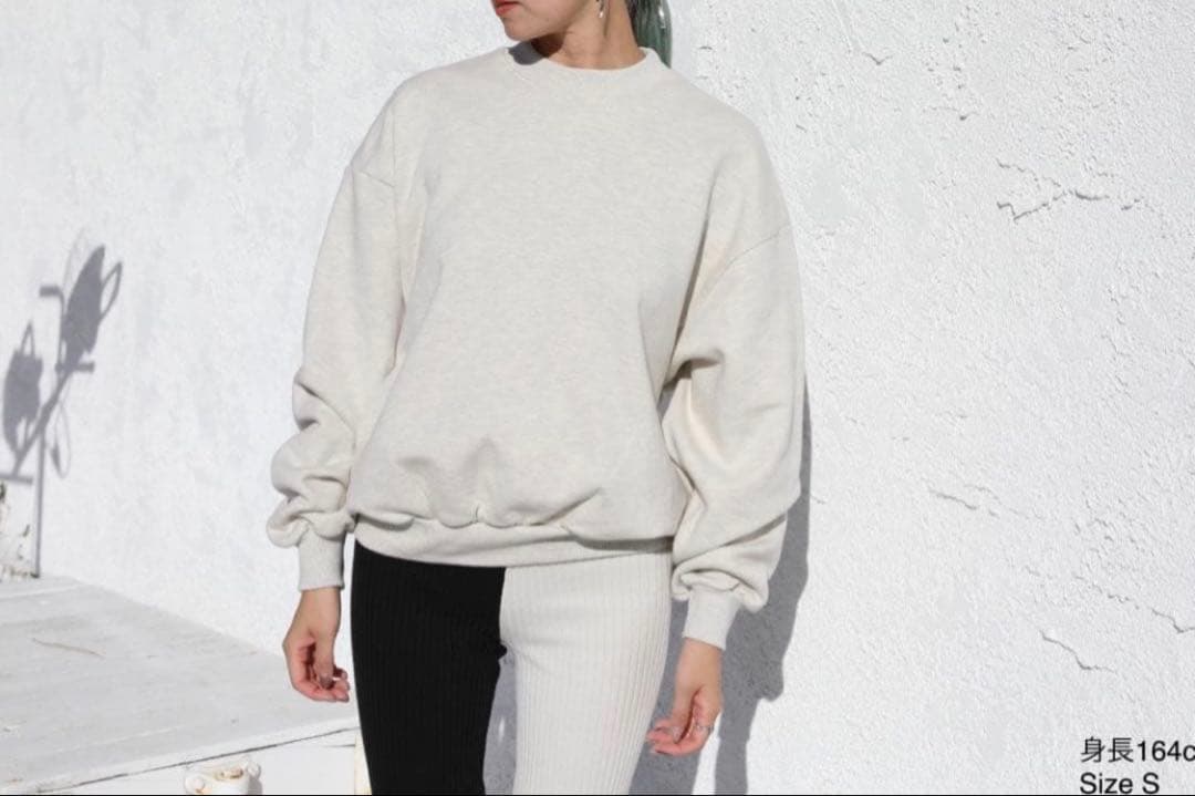 ESPUMA PLUIE FW23 スウェット Sサイズ セメント