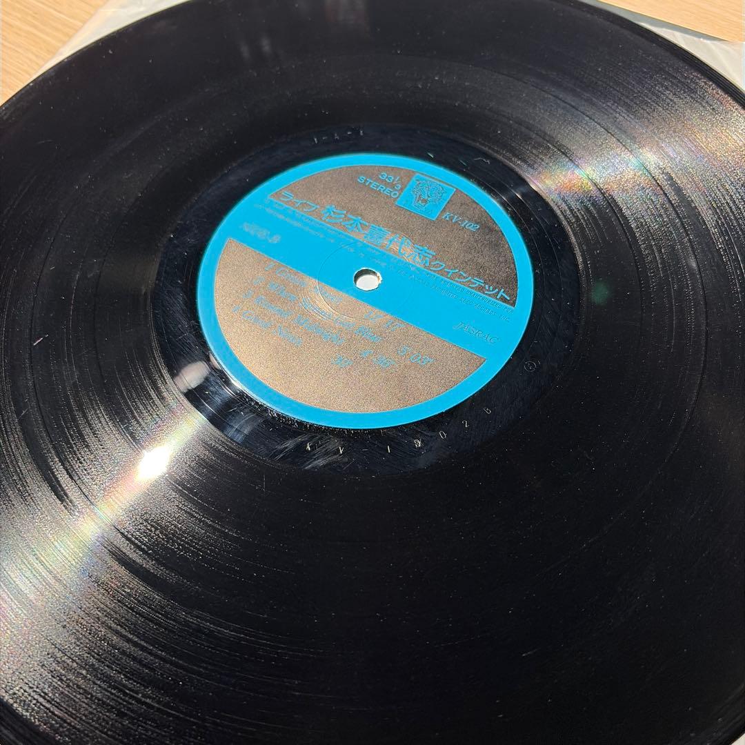 [レコード] 杉本喜代志　ライブ　live LP 六本木