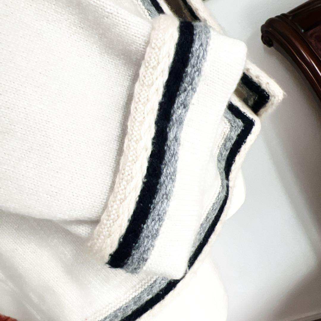 美品 CHANELシャネル カシミヤ 編み込み 刺繍 カーディガン ジャケット