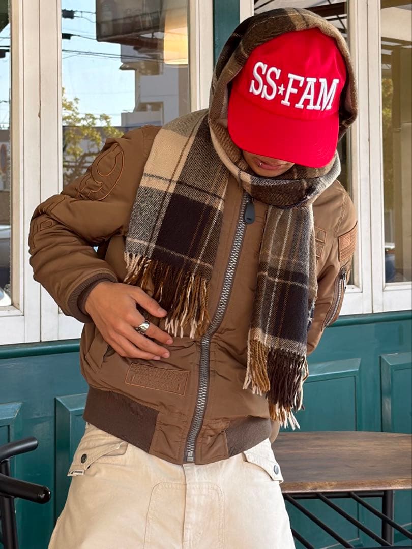 AVIREX MA-1 ブラウン