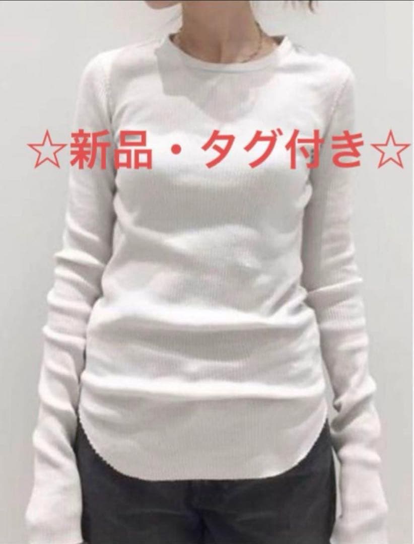【新品】L'Appartement GOOD GRIEF RIB L/S TOP