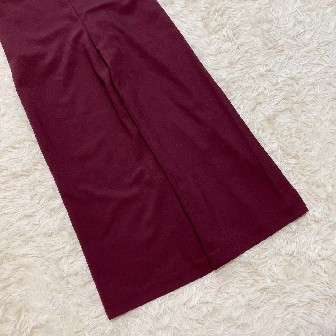 【未使用級】アンスリード サスペンダーオールインワン ボルドー タグ付き