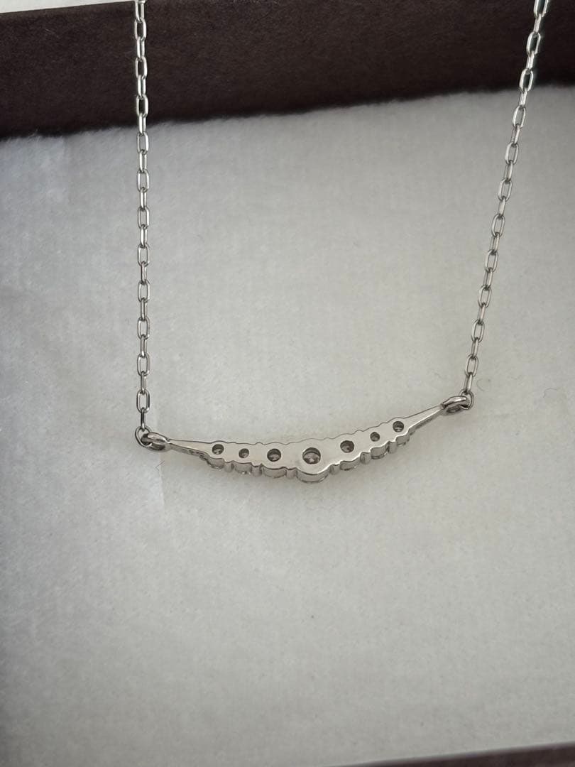 アクセサリーpepe プラチナ ダイヤモンド ネックレス