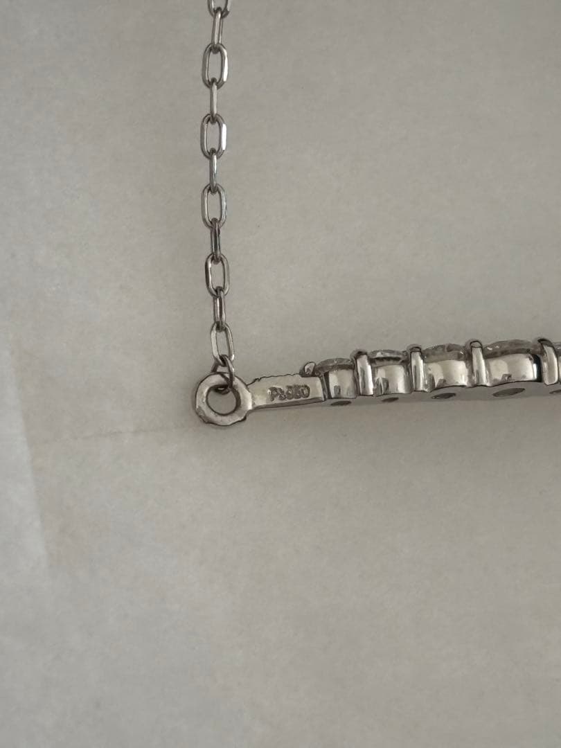 アクセサリーpepe プラチナ ダイヤモンド ネックレス