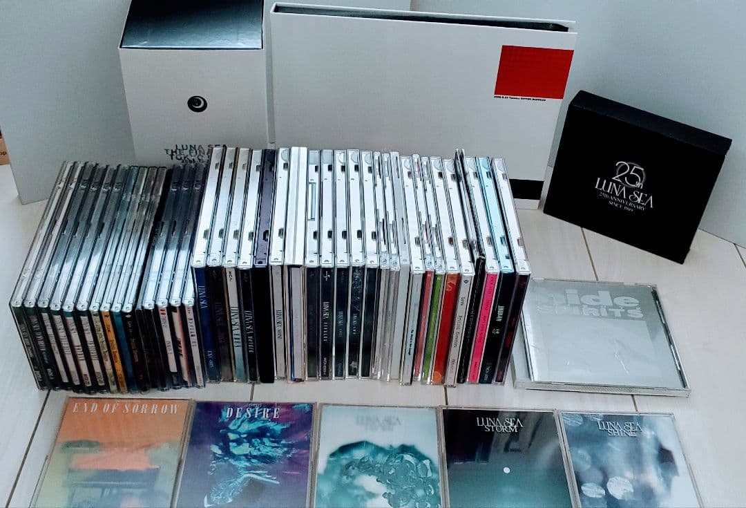 LUNASEA＆ソロ：シングル、アルバム、VHS セット