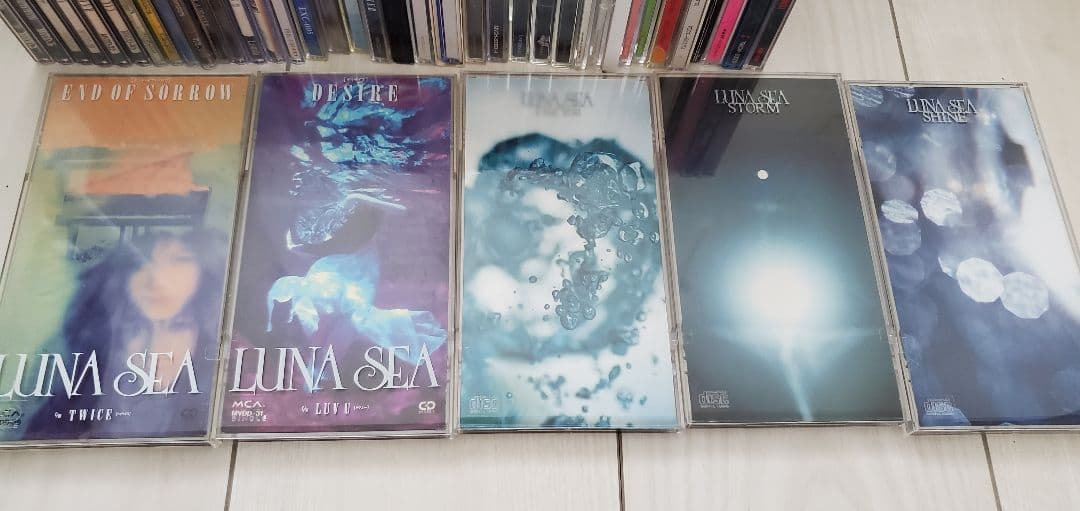 LUNASEA＆ソロ：シングル、アルバム、VHS セット