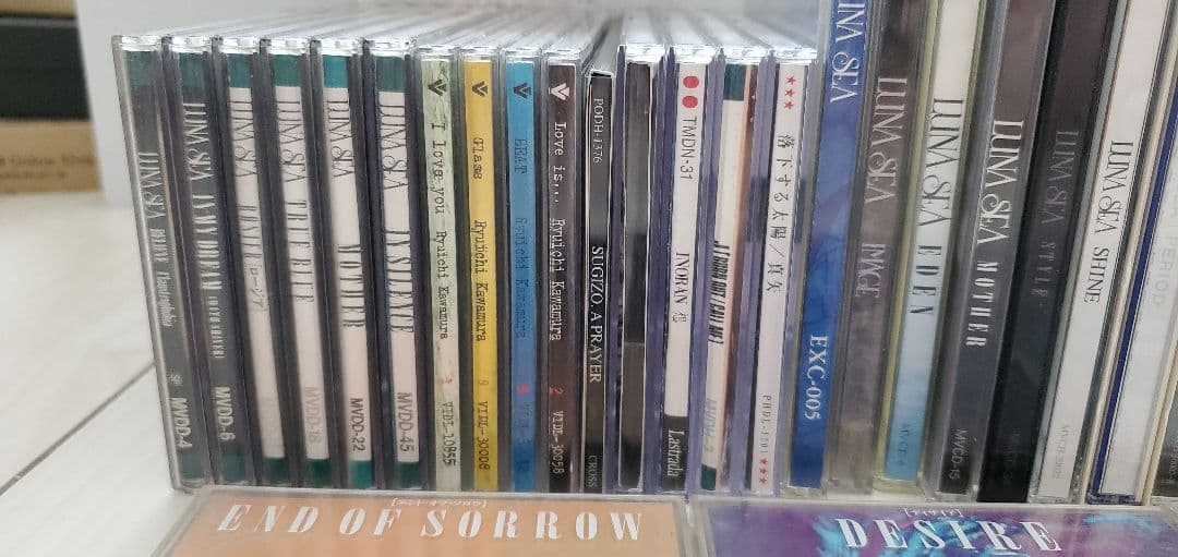 LUNASEA＆ソロ：シングル、アルバム、VHS セット