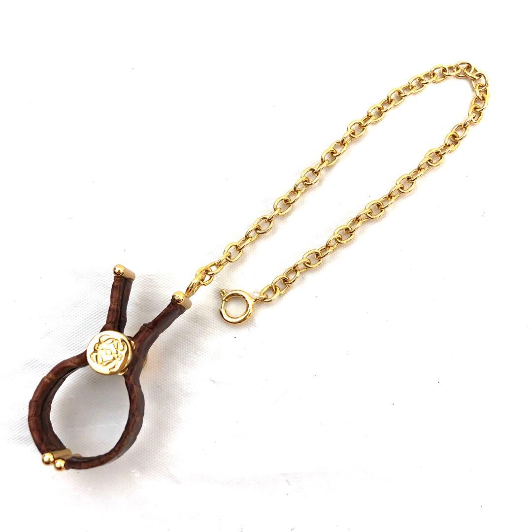 M02/012 LOEWE ロエベ グローブホルダー チャーム アナグラム