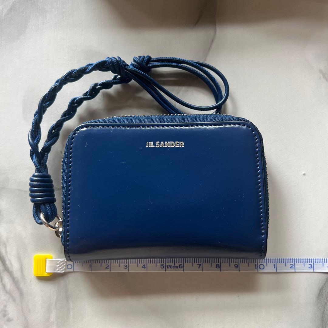 【極美品】JIL SANDER ジルサンダー ブルー ケース