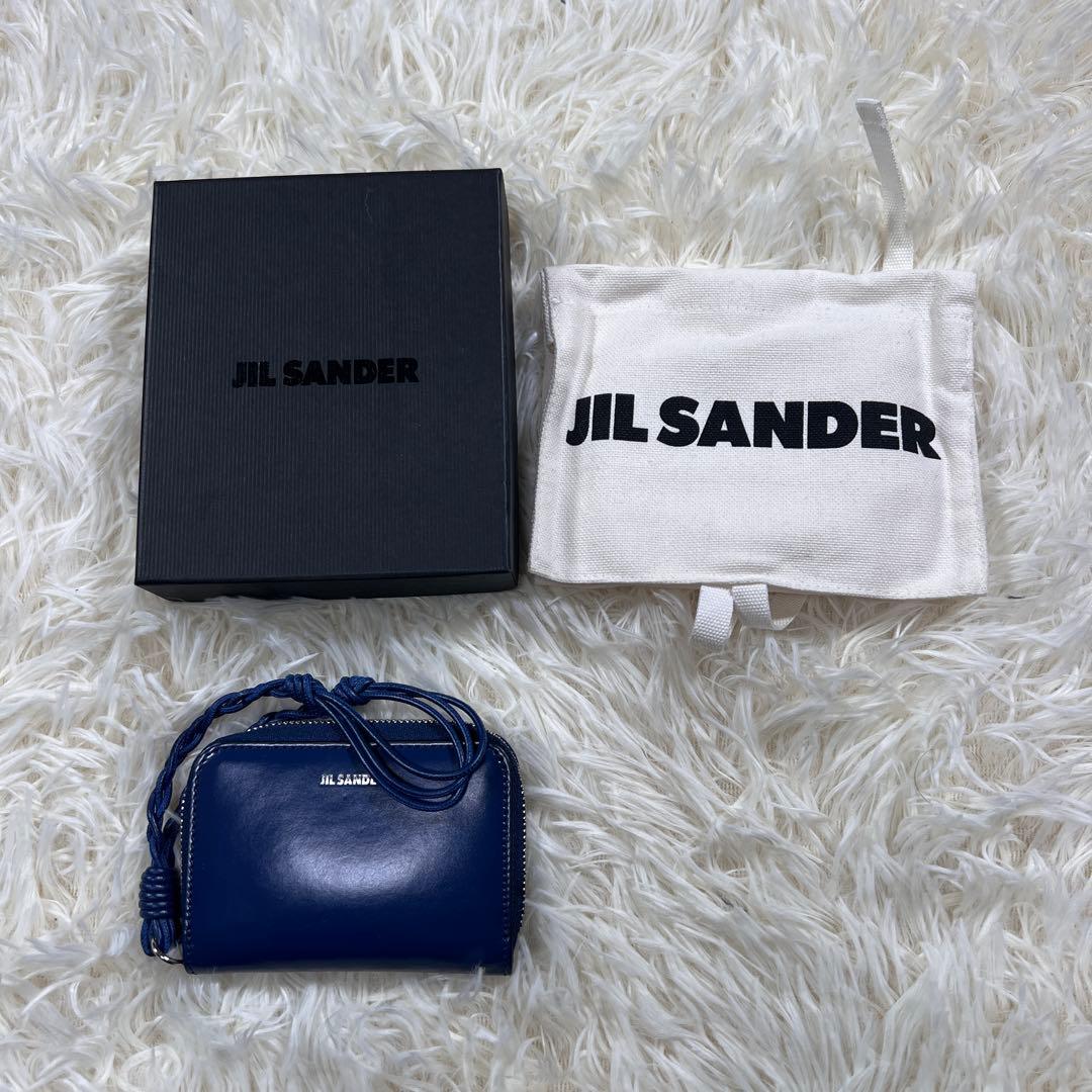 【極美品】JIL SANDER ジルサンダー ブルー ケース