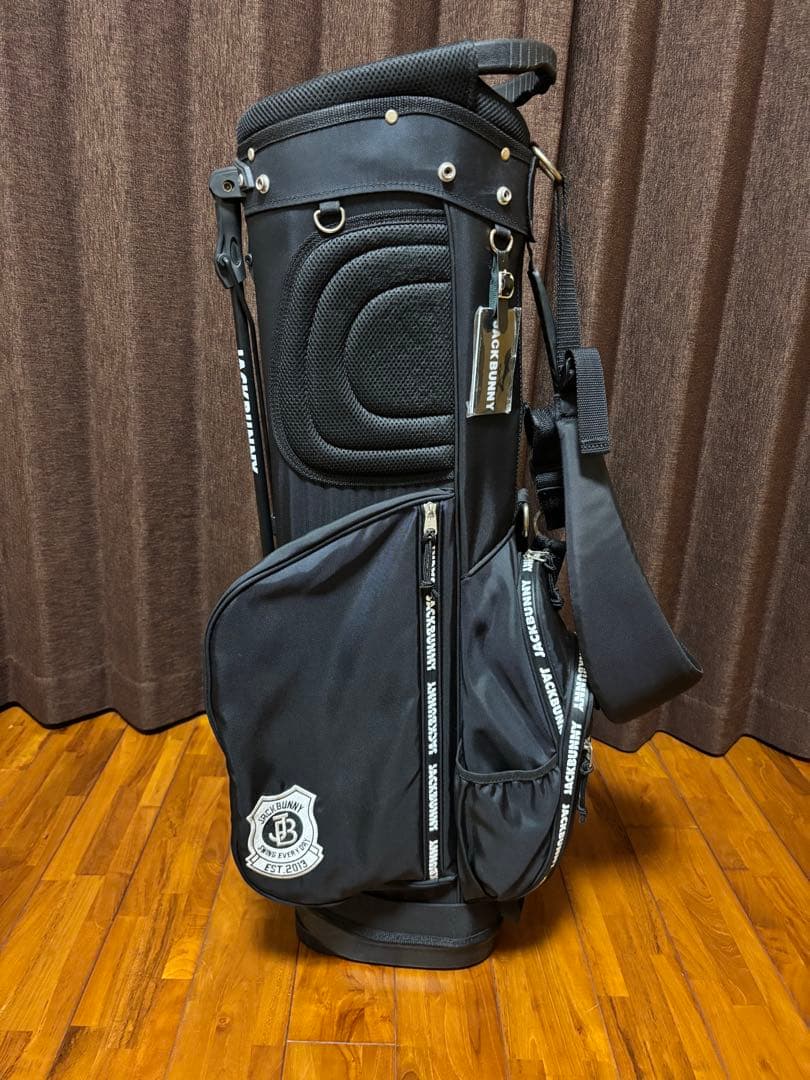 ジャックバニー キャディバック スタンドバック新品ネームプレート付き