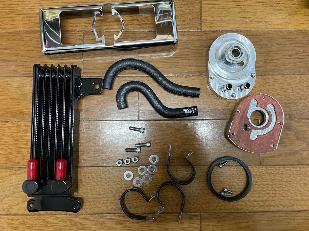 ハーレーダビッドソン純正オイルクーラーキット 26157-07 ソフテイル