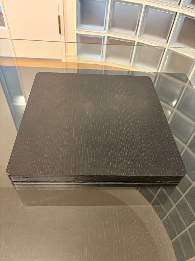 アルモニア (Armonia) ガラステーブル (ブラック) 鎌倉市内受渡し限定