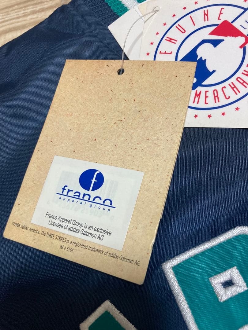 激レア新品タグ付adidas製シアトルMARINERS 上下　スタジャンセット