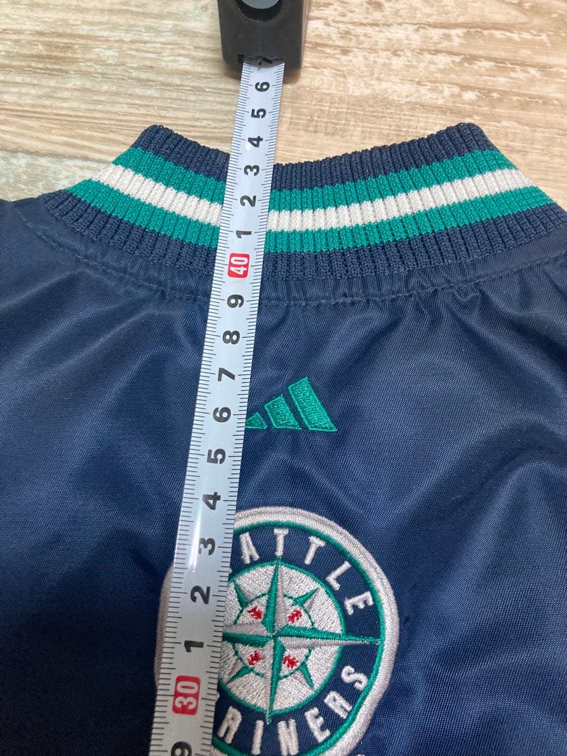 激レア新品タグ付adidas製シアトルMARINERS 上下　スタジャンセット