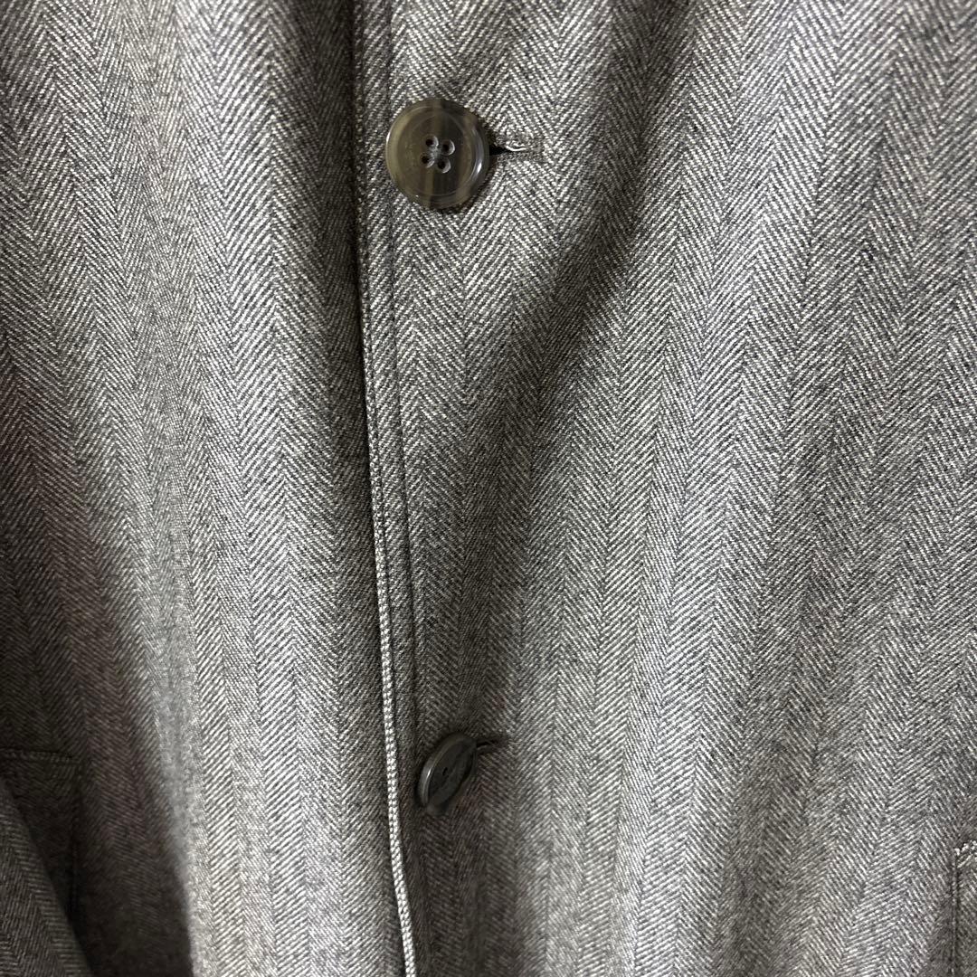 なここ様HERNOグレー ヘリンボーンコート