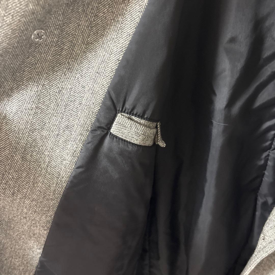 なここ様HERNOグレー ヘリンボーンコート