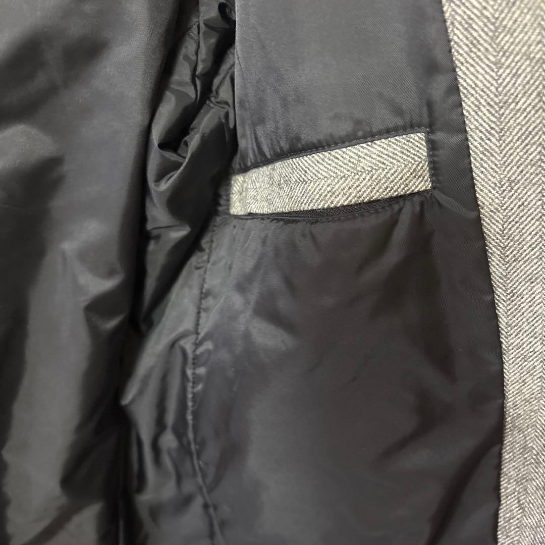 なここ様HERNOグレー ヘリンボーンコート