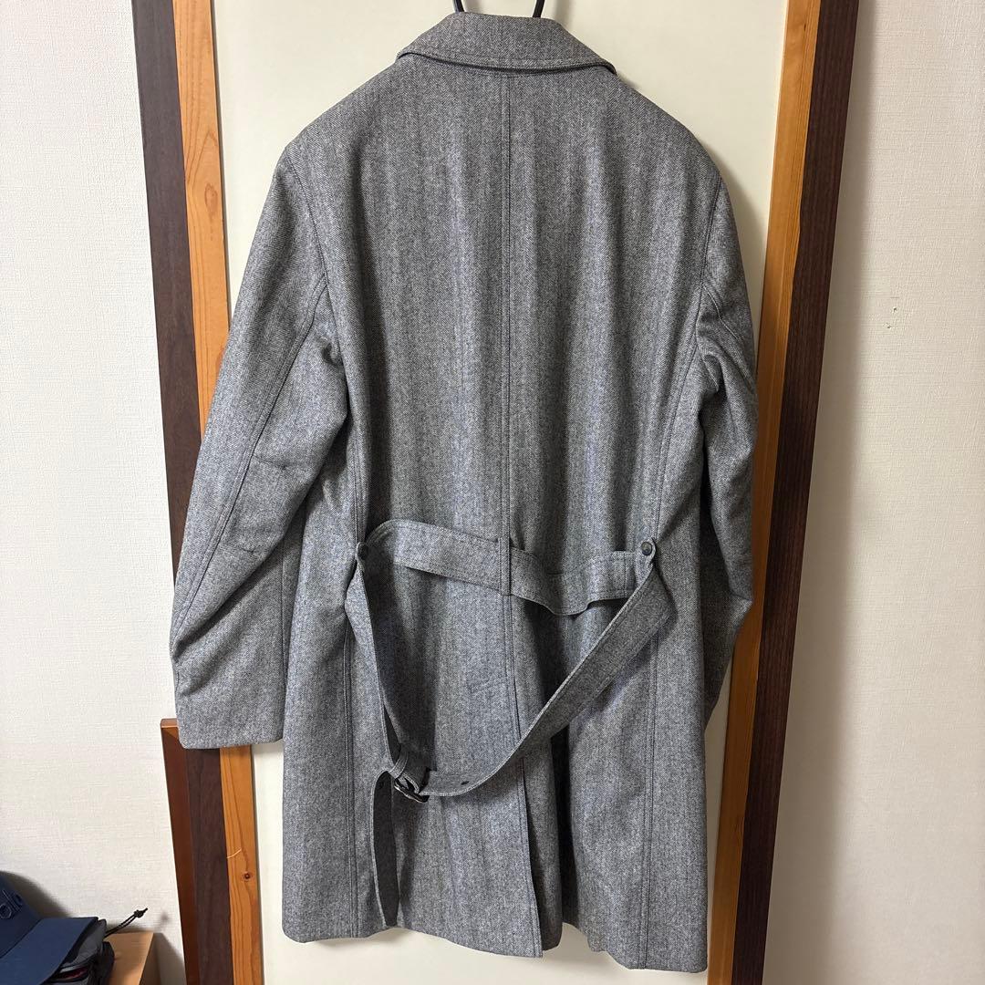 なここ様HERNOグレー ヘリンボーンコート