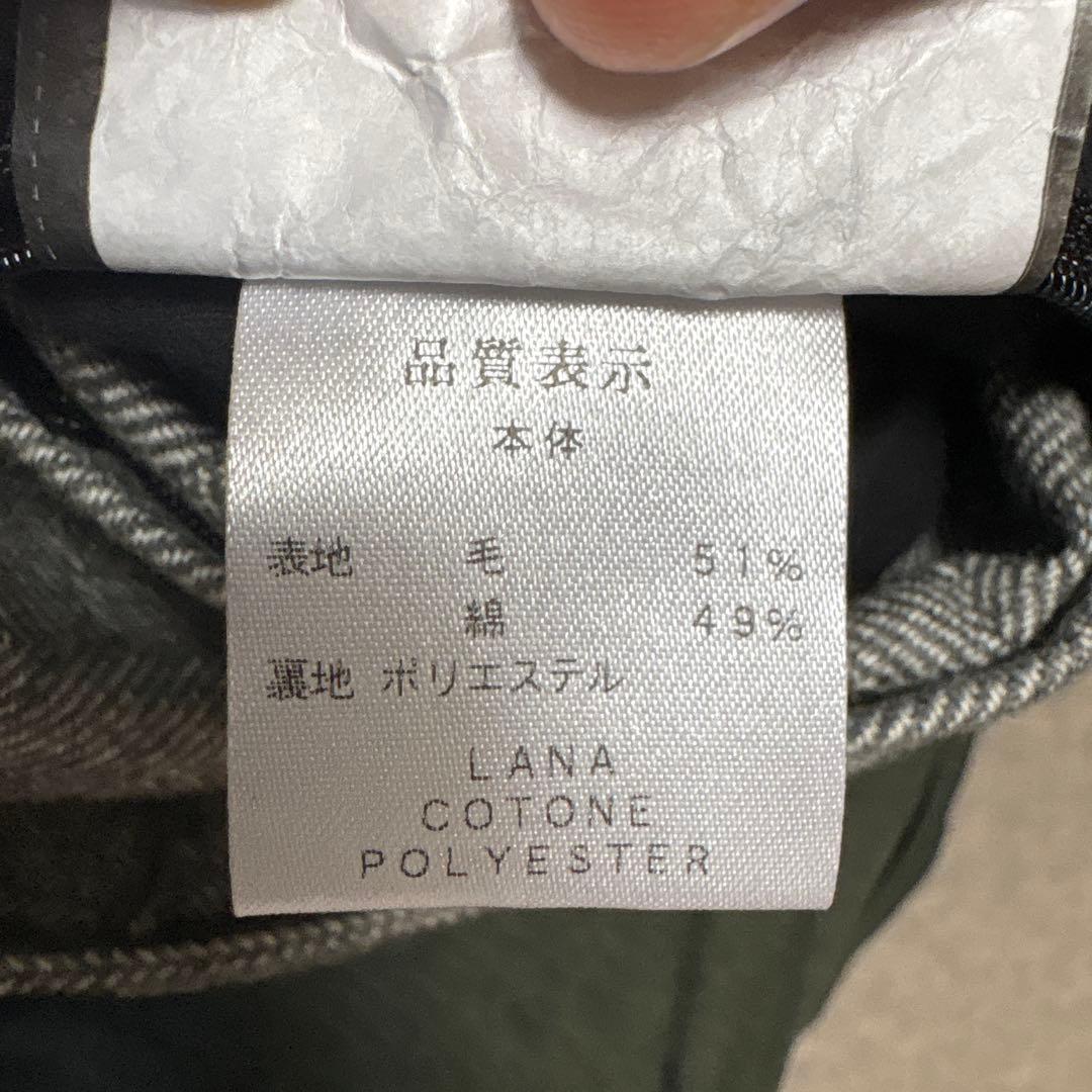 なここ様HERNOグレー ヘリンボーンコート