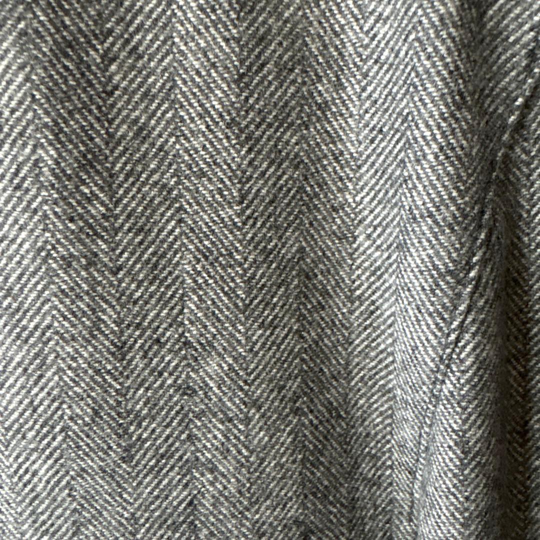 なここ様HERNOグレー ヘリンボーンコート