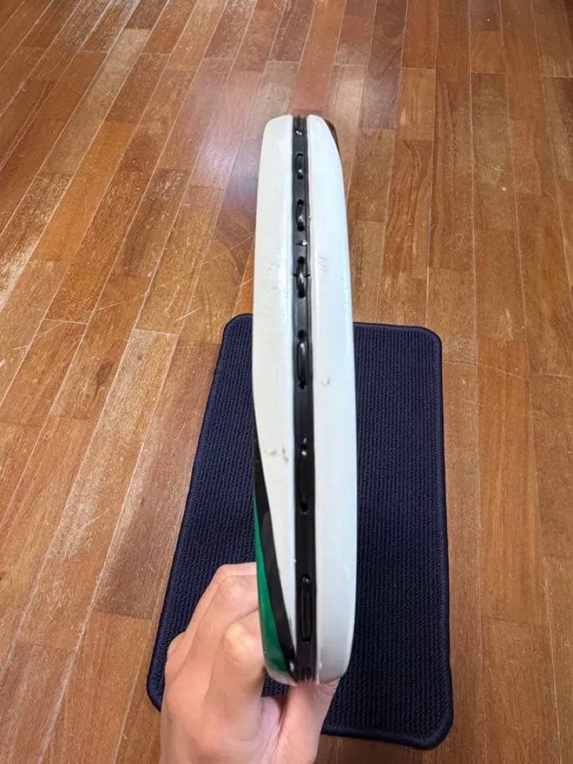 ミズノ　Xyst TT ジスト　 軟式テニスラケット ホワイト/グリーン