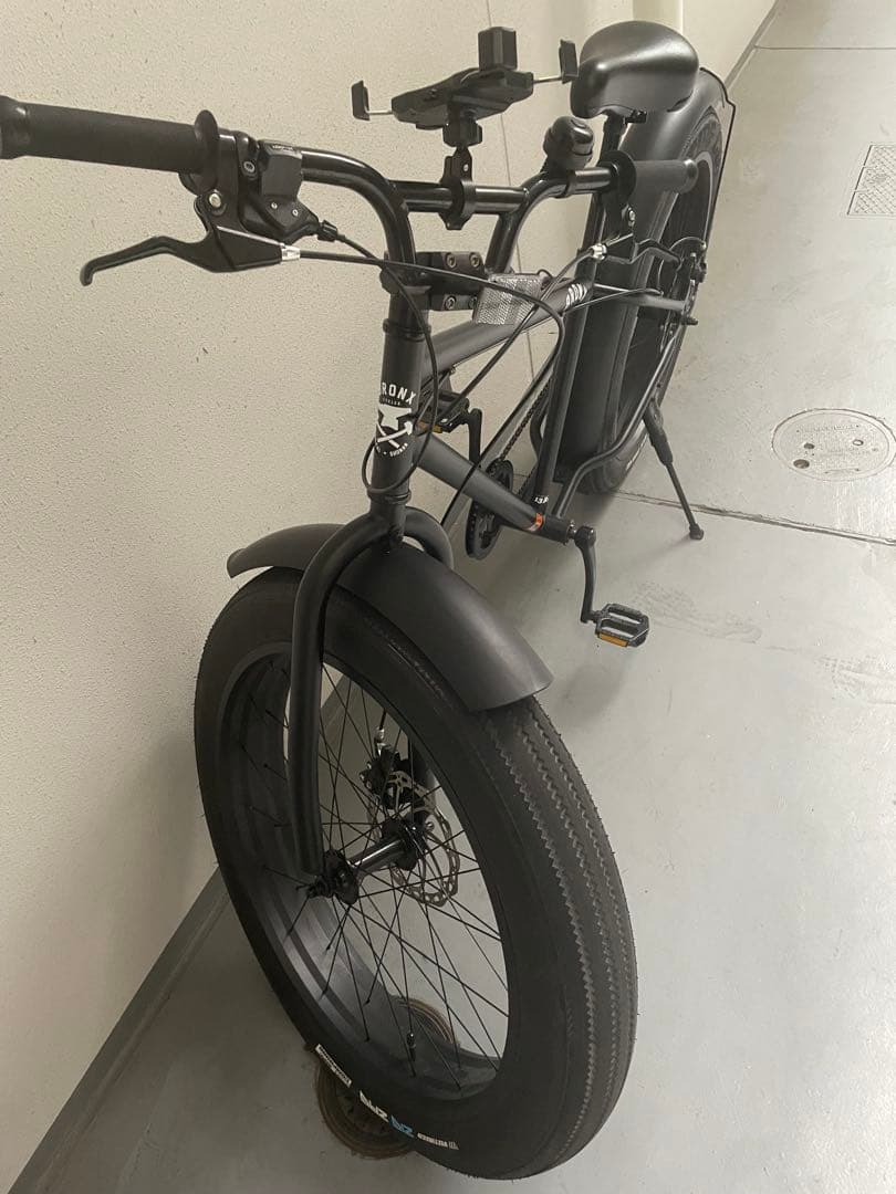BRONX 26インチ ファットバイク ブラック 自転車