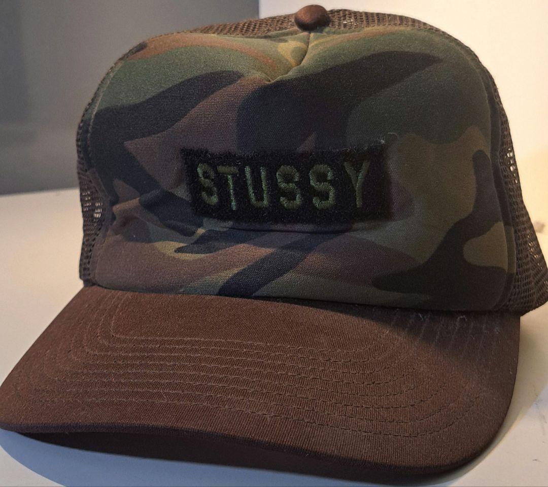 Old Stussy 迷彩柄 キャップ オールドステューシー