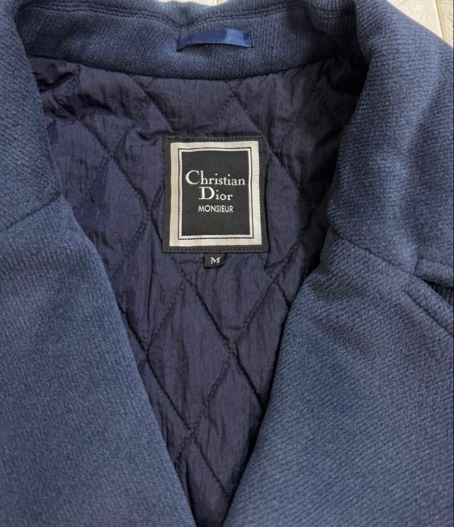 Christian Dior MONSIEUR ウールPコート ネイビー M