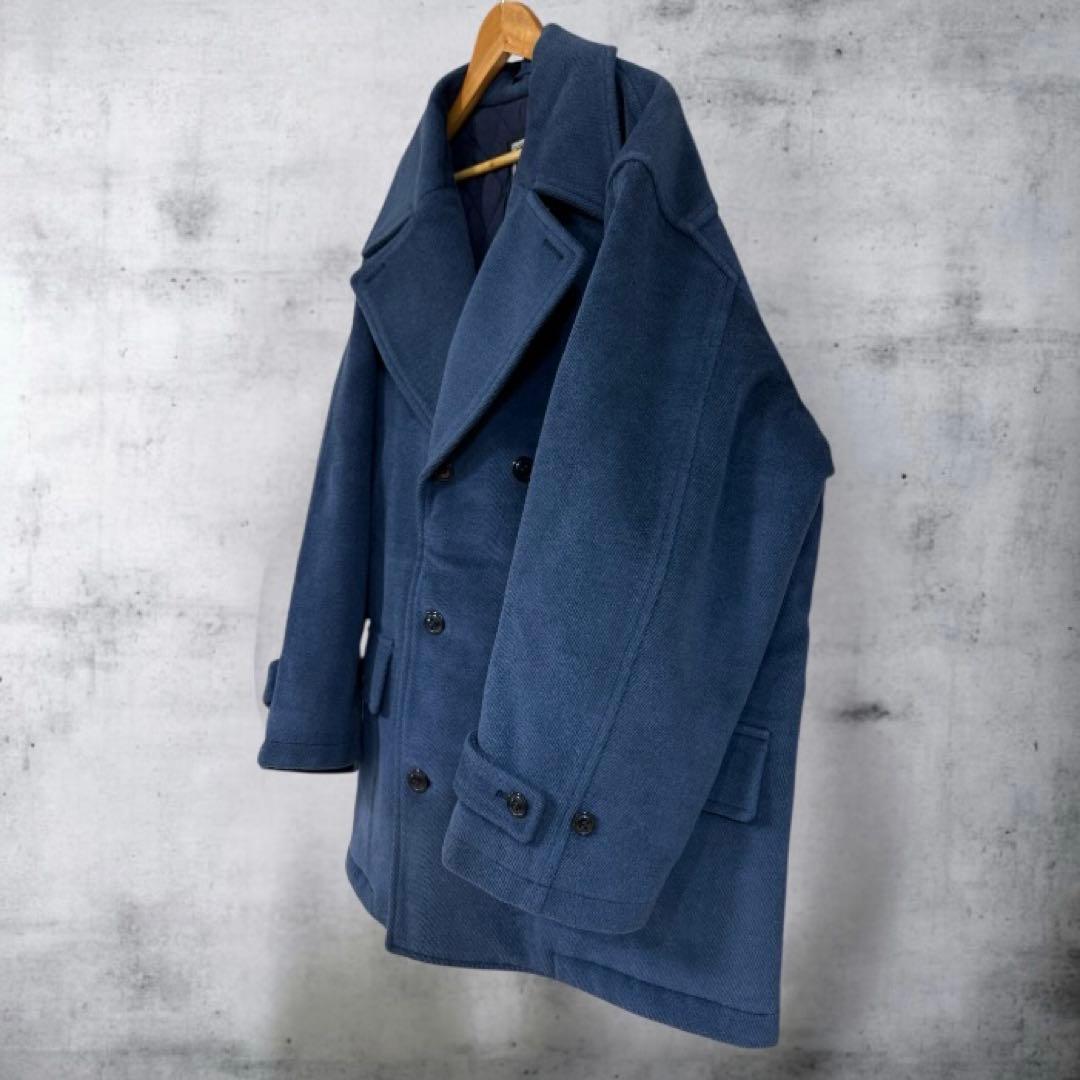 Christian Dior MONSIEUR ウールPコート ネイビー M