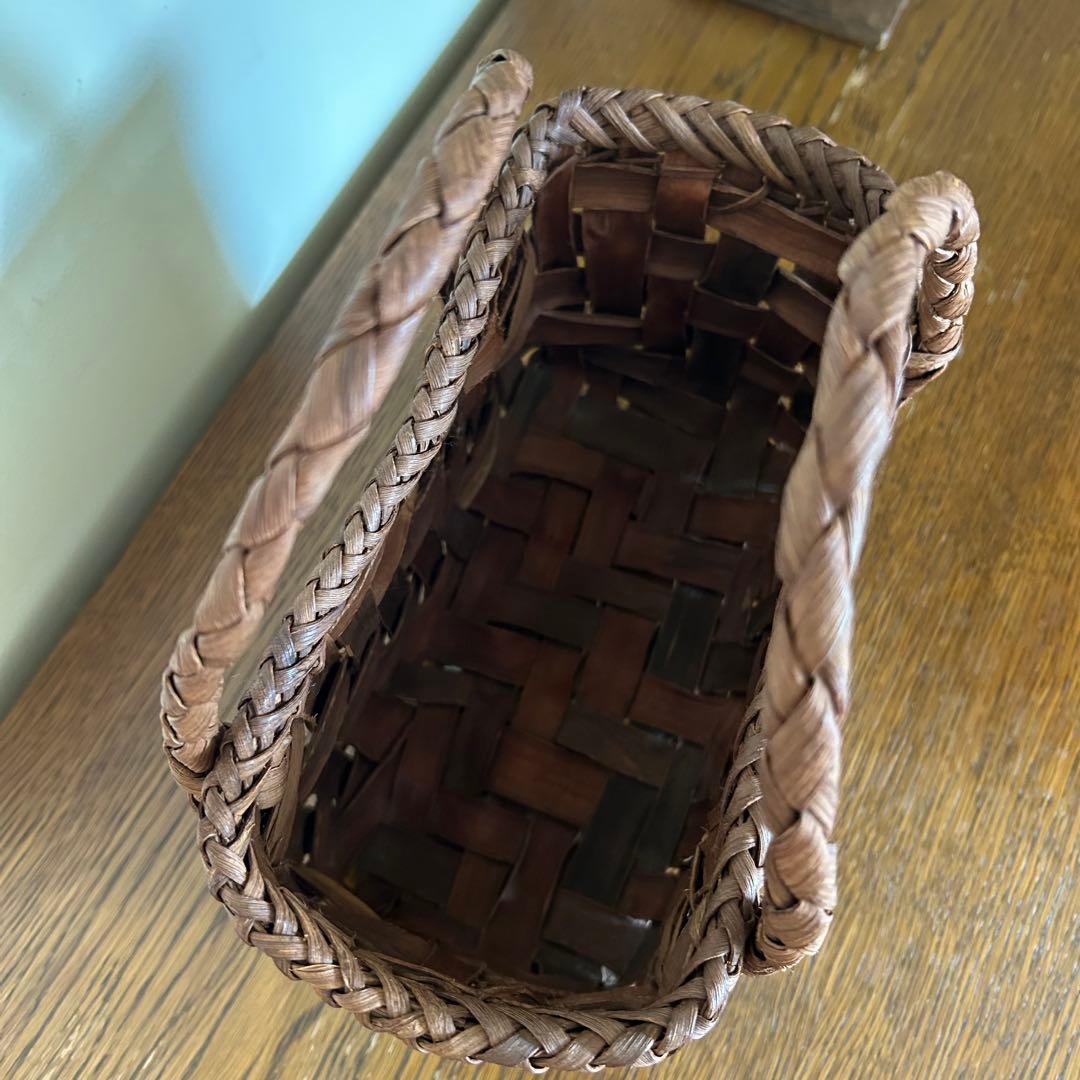 国産山葡萄のかごバッグ＊鎌倉発