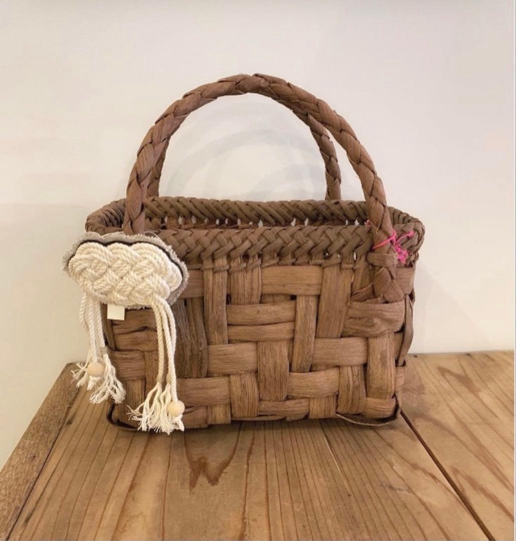 国産山葡萄のかごバッグ＊鎌倉発