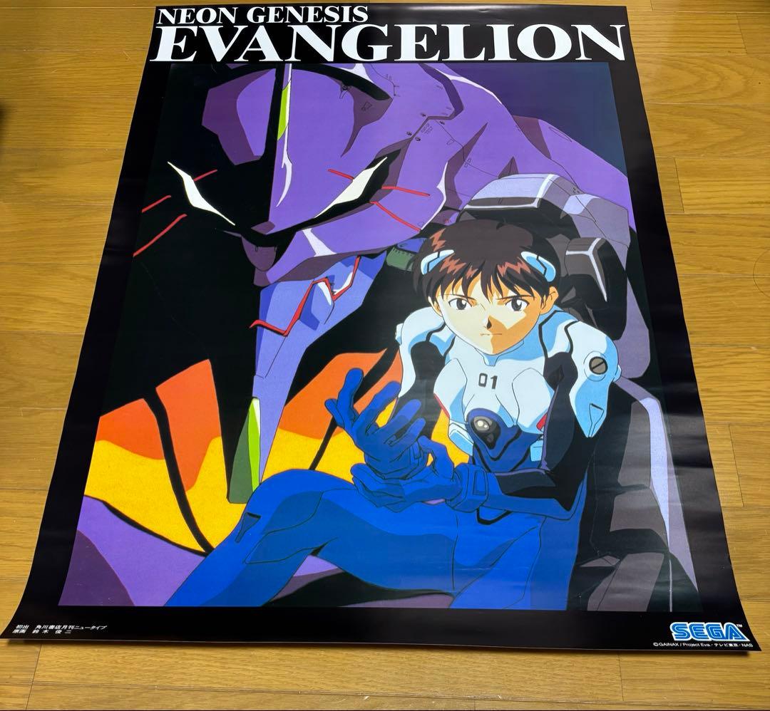 【非売品9枚セット】新世紀エヴァンゲリオン ポスターヒーローズ B2サイズ