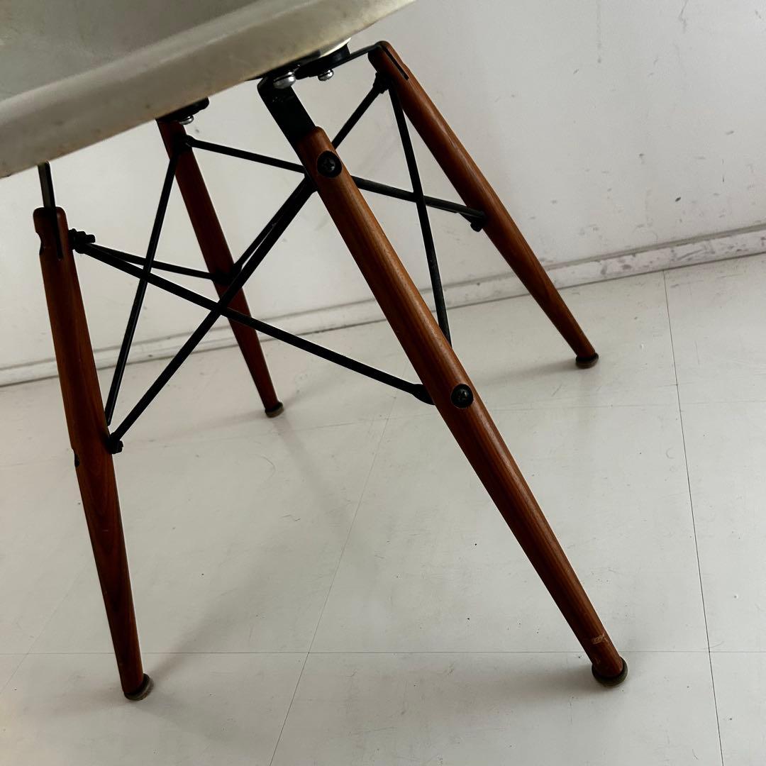 イームズ ハーマンミラー ドゥエルベース サイドシェルチェア セカンド