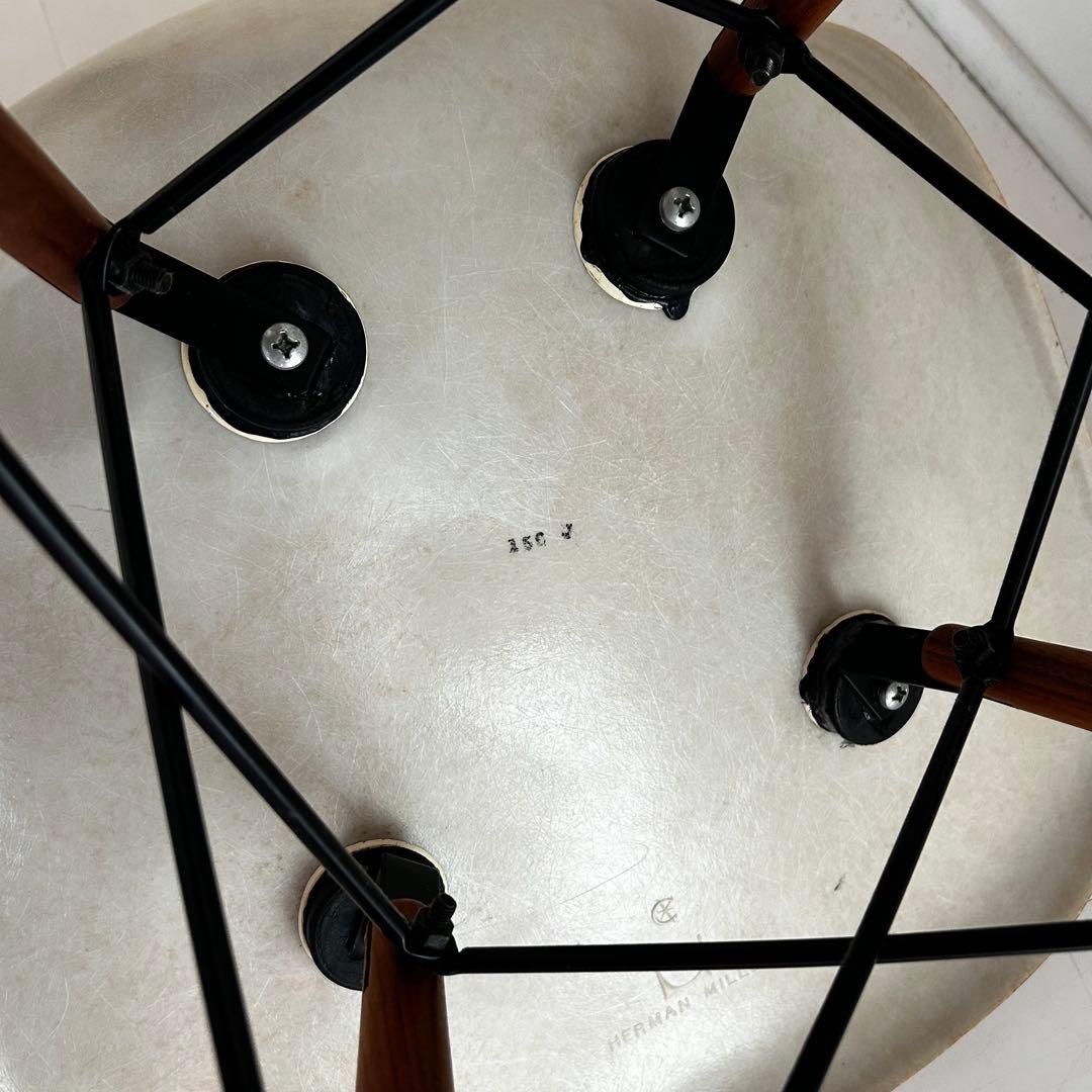 イームズ ハーマンミラー ドゥエルベース サイドシェルチェア セカンド