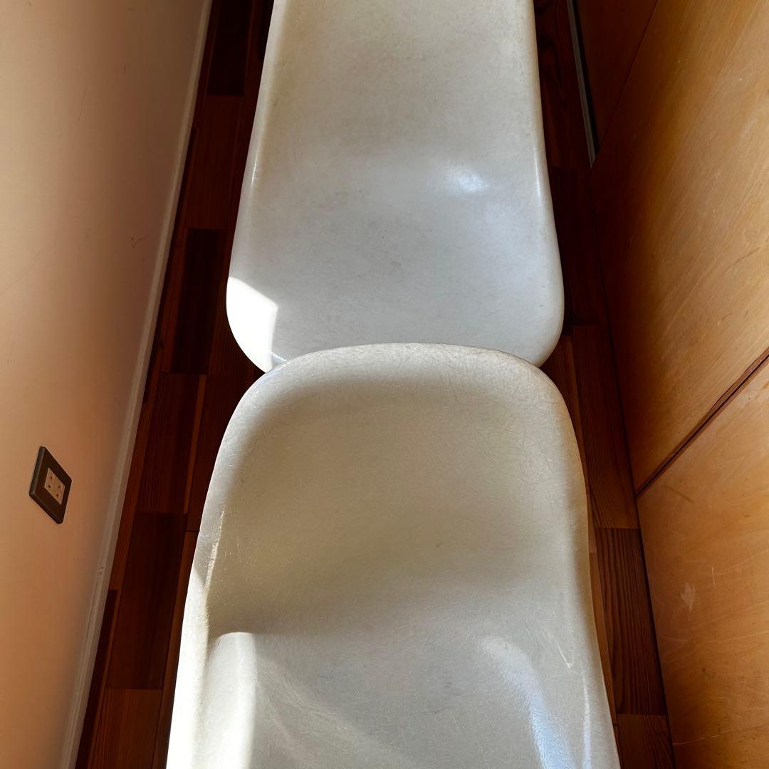 イームズ ハーマンミラー ドゥエルベース サイドシェルチェア セカンド