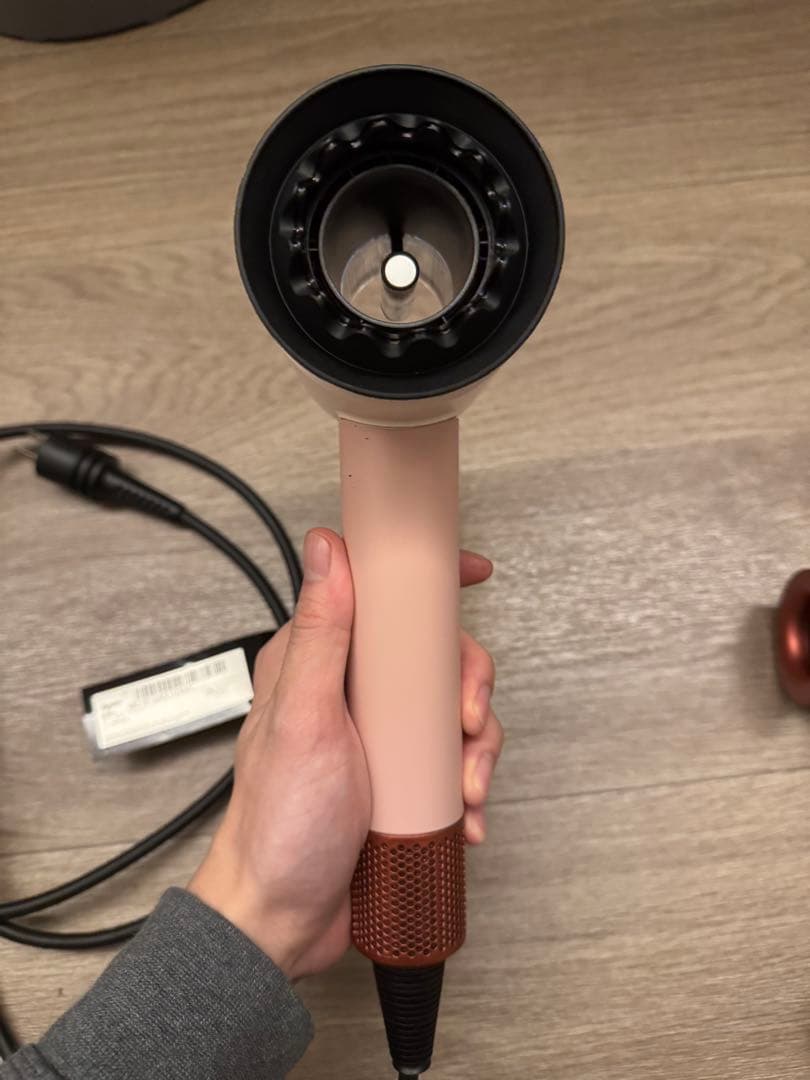 dyson nural ヘアドライヤー セラミックピンク　HD16