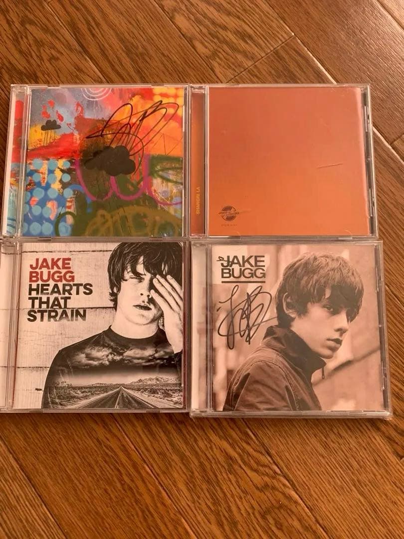 生サイン入り！！ ジェイク　バグ　ロックCDまとめ　Jake Bugg