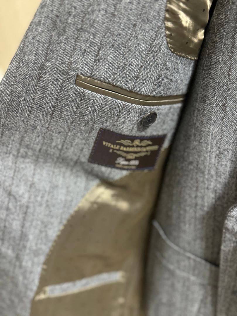 ユニバーサルランゲージ　カノニコ　フランネル3Pスーツ