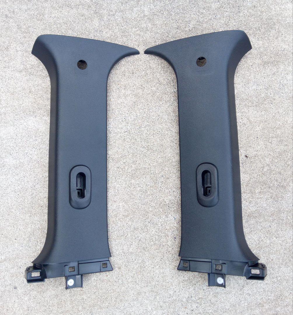 ●ハイエース200系ダークプライムS-GLセンター&リヤピラートリム新車外し品●