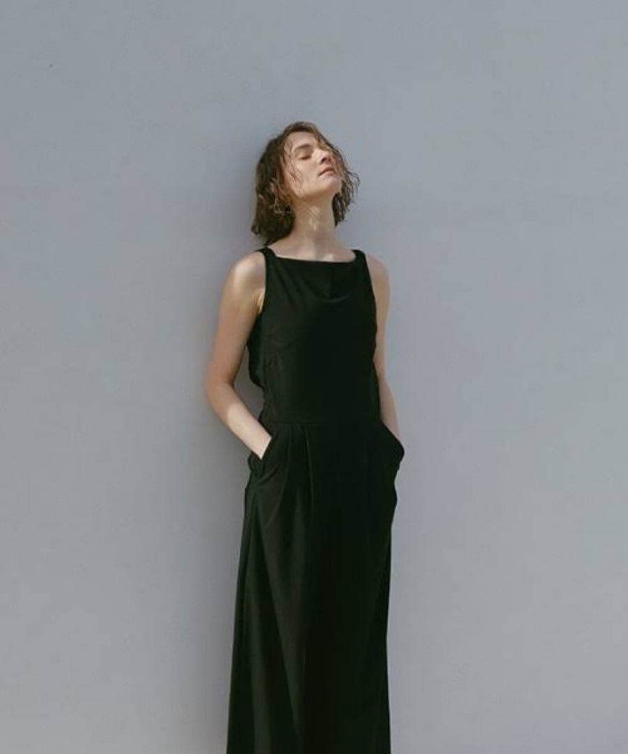 ETRE TOKYO カバーアップバックオープンオールインワン